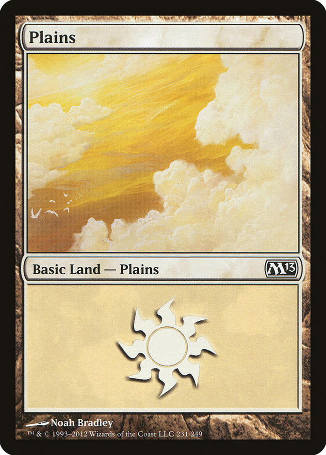 Plains (231) [Magic 2013] | Silver Goblin