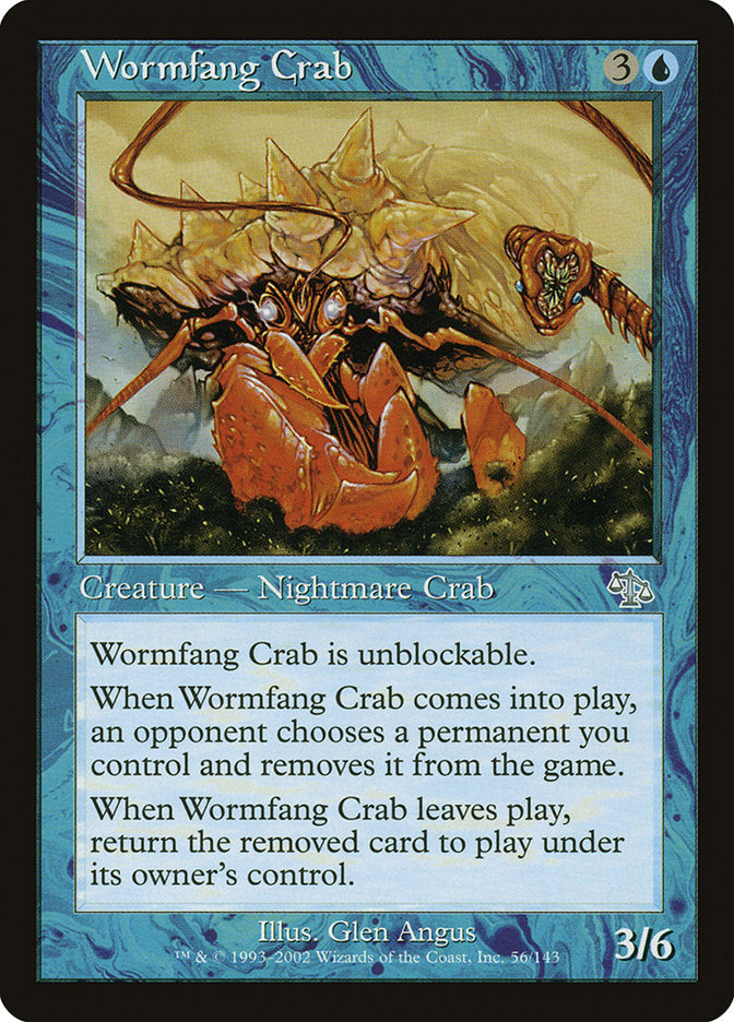 Wormfang Crab [Judgment] | Silver Goblin
