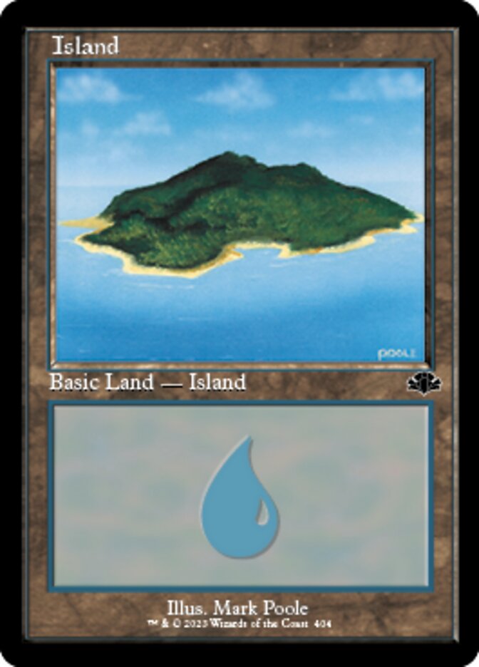 Island (404) (Retro) [Dominaria Remastered] | Silver Goblin