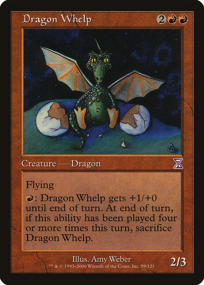 Dragon Whelp [Time Spiral Timeshifted] | Silver Goblin