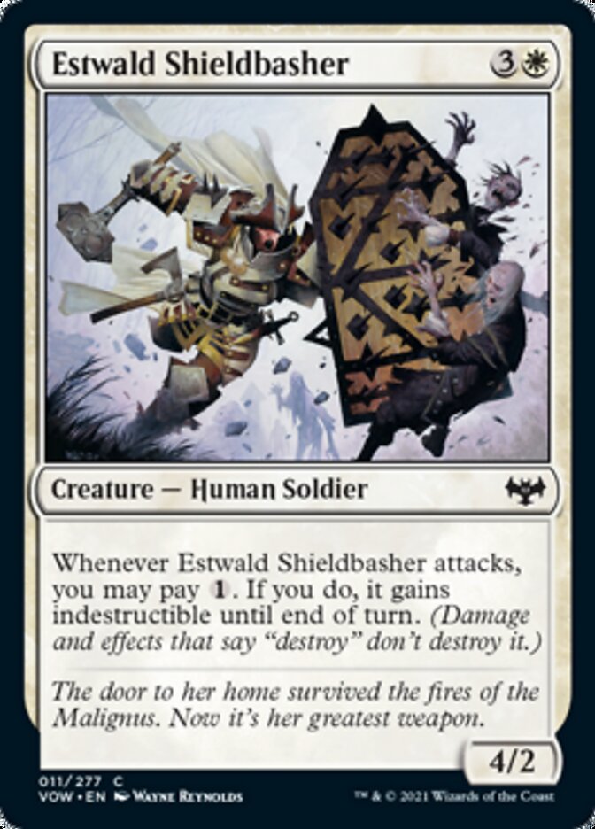 Estwald Shieldbasher [Innistrad: Crimson Vow] | Silver Goblin