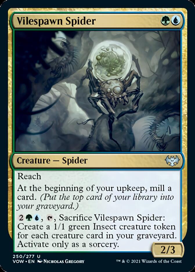 Vilespawn Spider [Innistrad: Crimson Vow] | Silver Goblin
