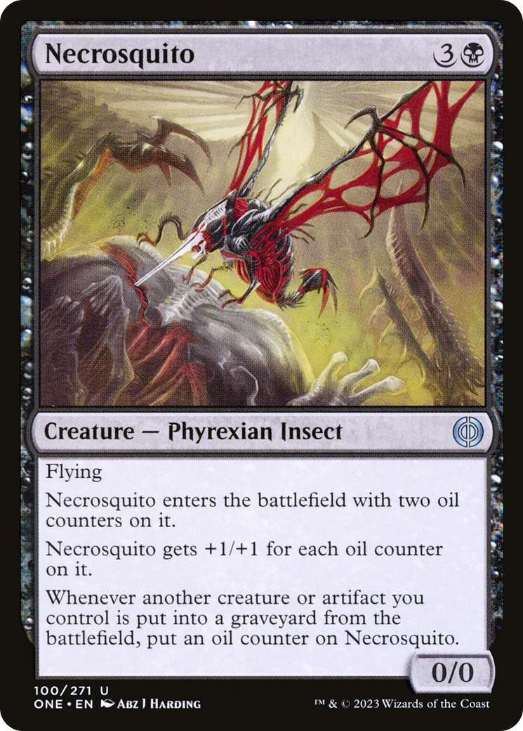 Necrosquito [Phyrexia: All Will Be One] | Silver Goblin