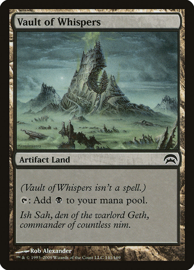 Vault of Whispers [Planechase] | Silver Goblin