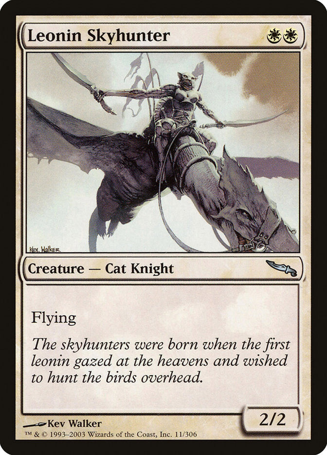 Leonin Skyhunter [Mirrodin] | Silver Goblin