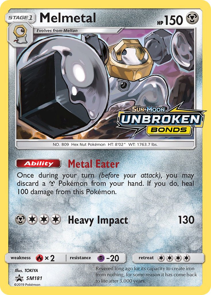 Melmetal (SM181) [Sun & Moon: Black Star Promos] | Silver Goblin