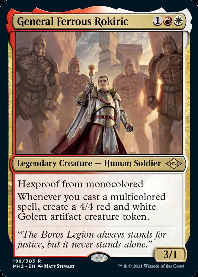 General Ferrous Rokiric [Modern Horizons 2] | Silver Goblin