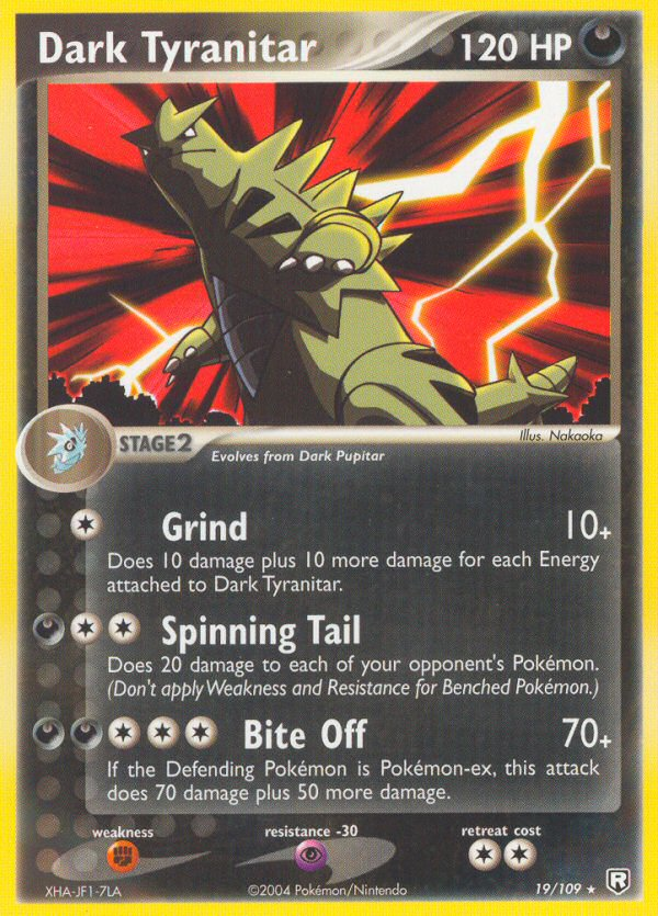 Dark Tyranitar (19/109) [EX: Team Rocket Returns] | Silver Goblin