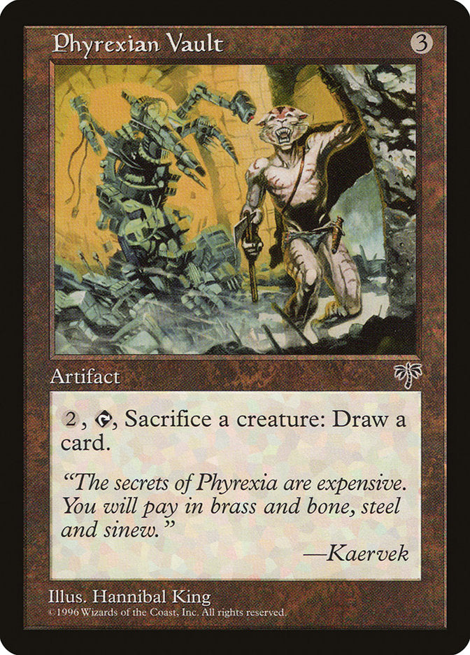 Phyrexian Vault [Mirage] | Silver Goblin