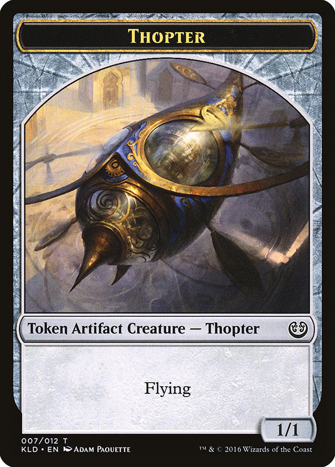 Thopter Token (007/012) [Kaladesh Tokens] | Silver Goblin