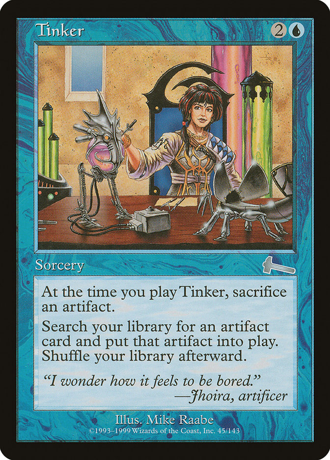 Tinker [Urza's Legacy] | Silver Goblin