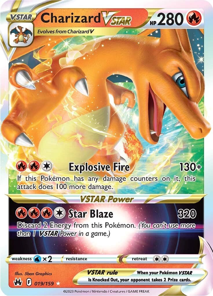 Charizard VSTAR (019/159) [Sword & Shield: Crown Zenith] | Silver Goblin