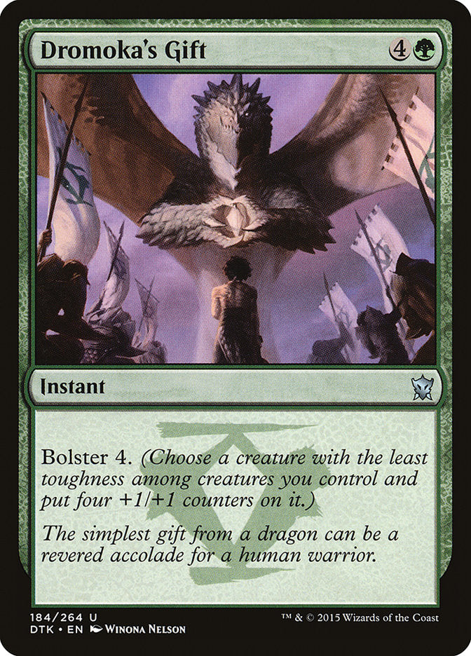 Dromoka's Gift [Dragons of Tarkir] | Silver Goblin