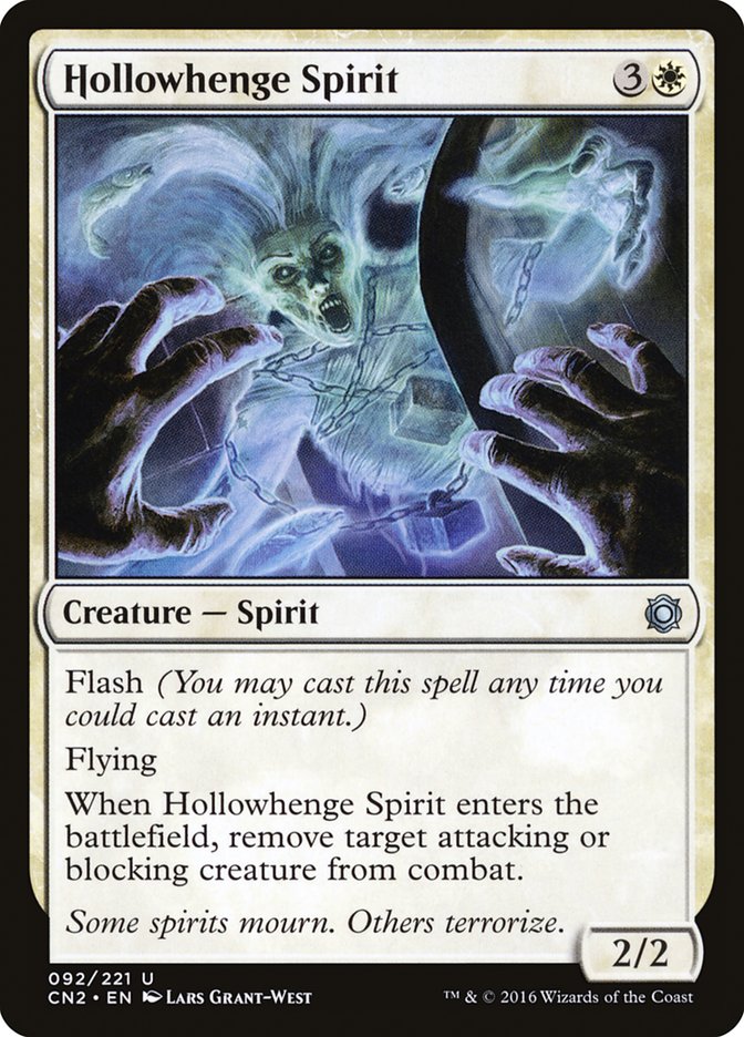 Hollowhenge Spirit [Conspiracy: Take the Crown] | Silver Goblin