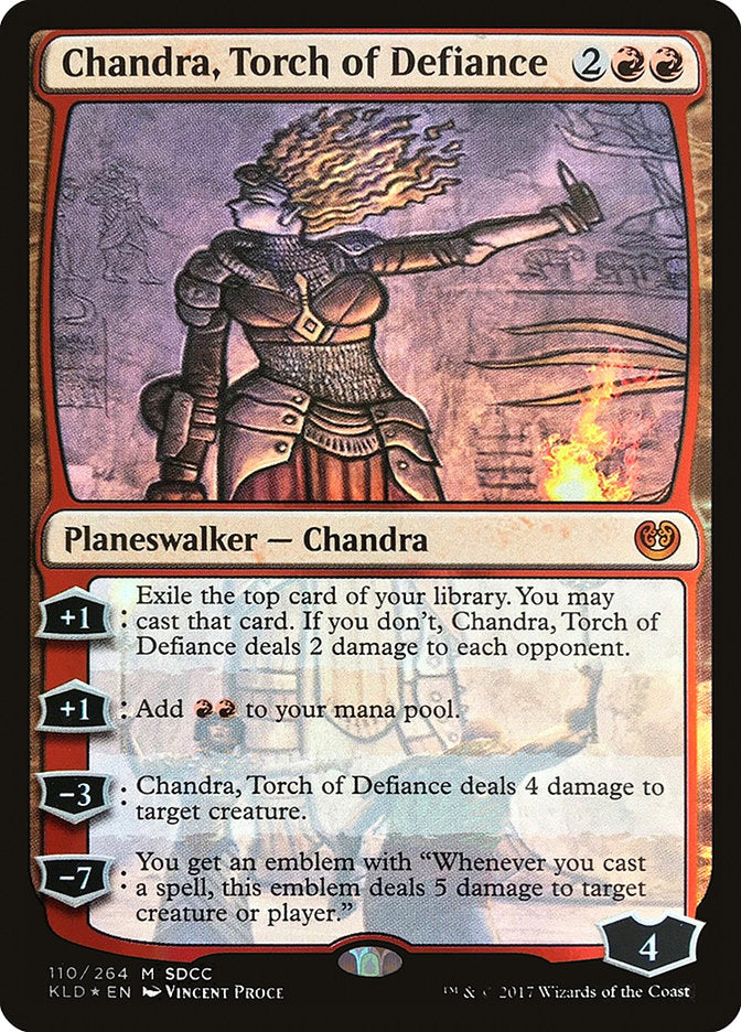 Chandra, Torch of Defiance [San Diego Comic-Con 2017] | Silver Goblin