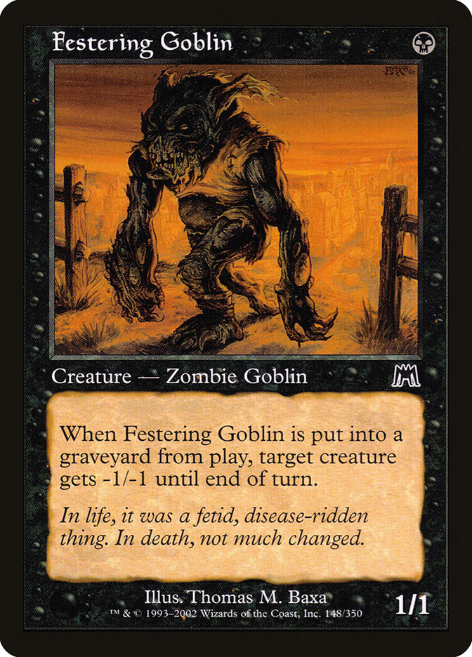 Festering Goblin [Onslaught] | Silver Goblin