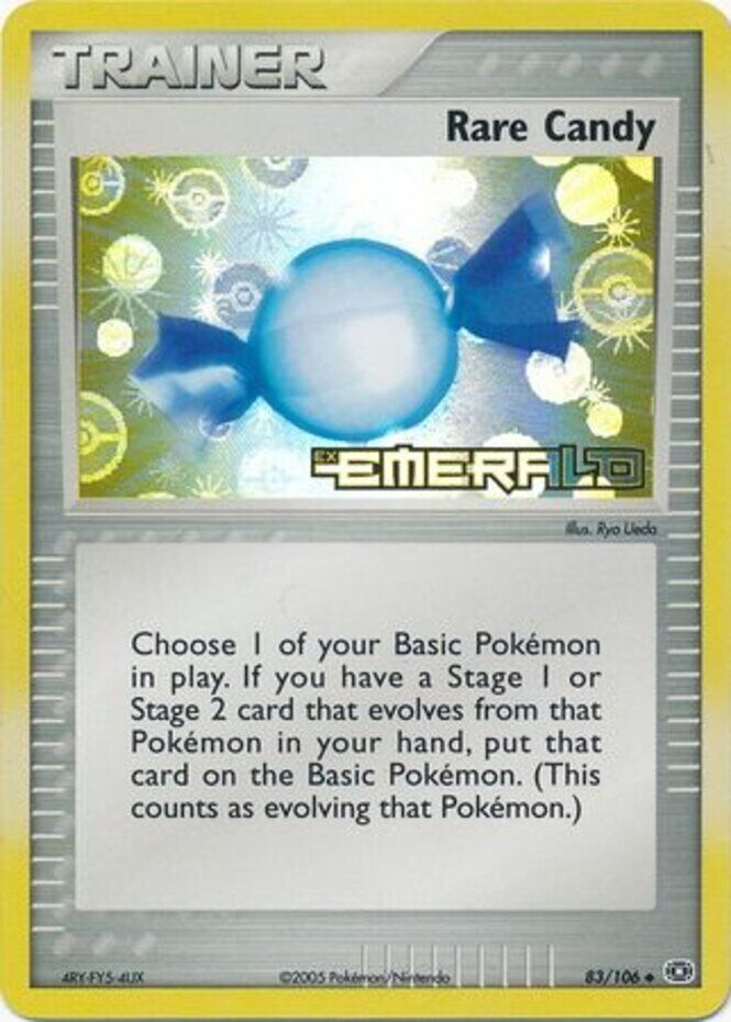 Rare Candy (83/106) (Stamped) [EX: Emerald] | Silver Goblin