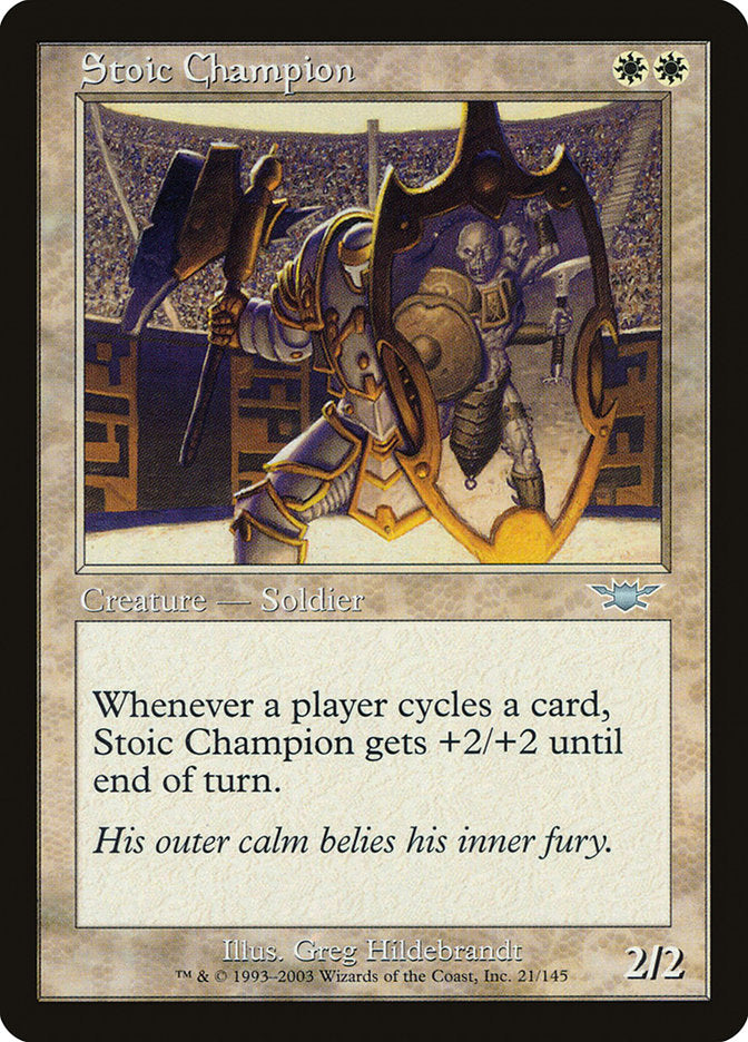 Stoic Champion [Legions] | Silver Goblin