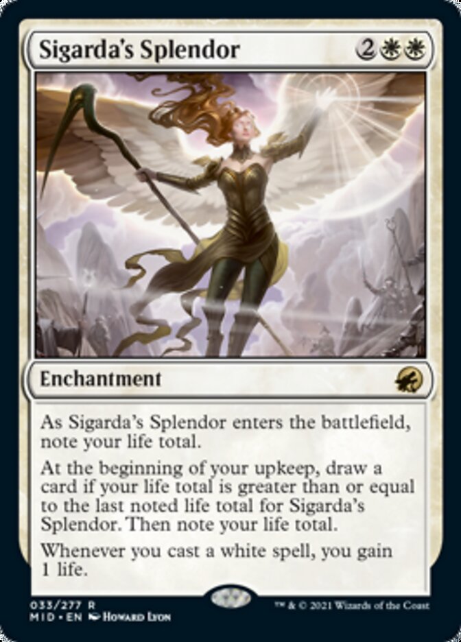 Sigarda's Splendor [Innistrad: Midnight Hunt] | Silver Goblin