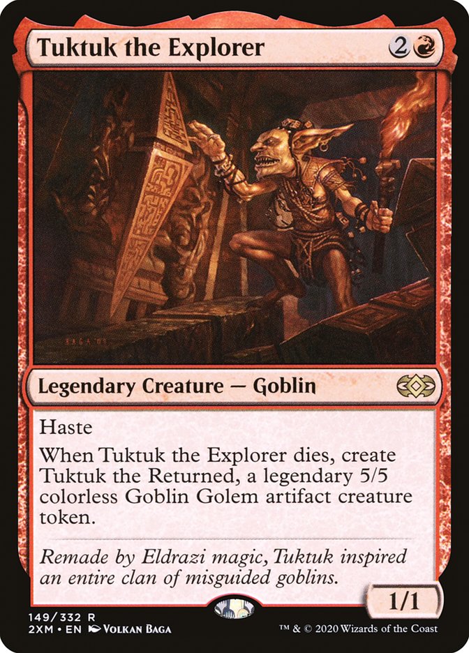 Tuktuk the Explorer [Double Masters] | Silver Goblin