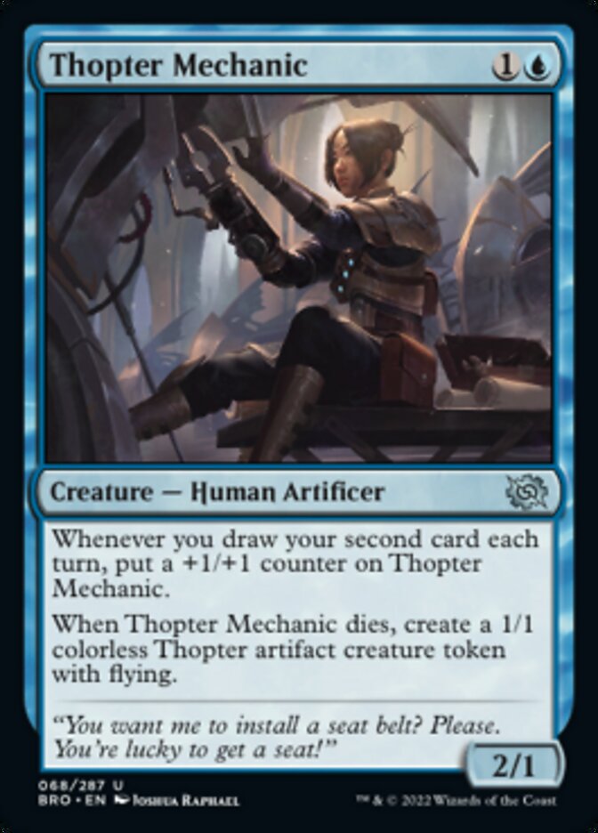 Thopter Mechanic [The Brothers' War] | Silver Goblin