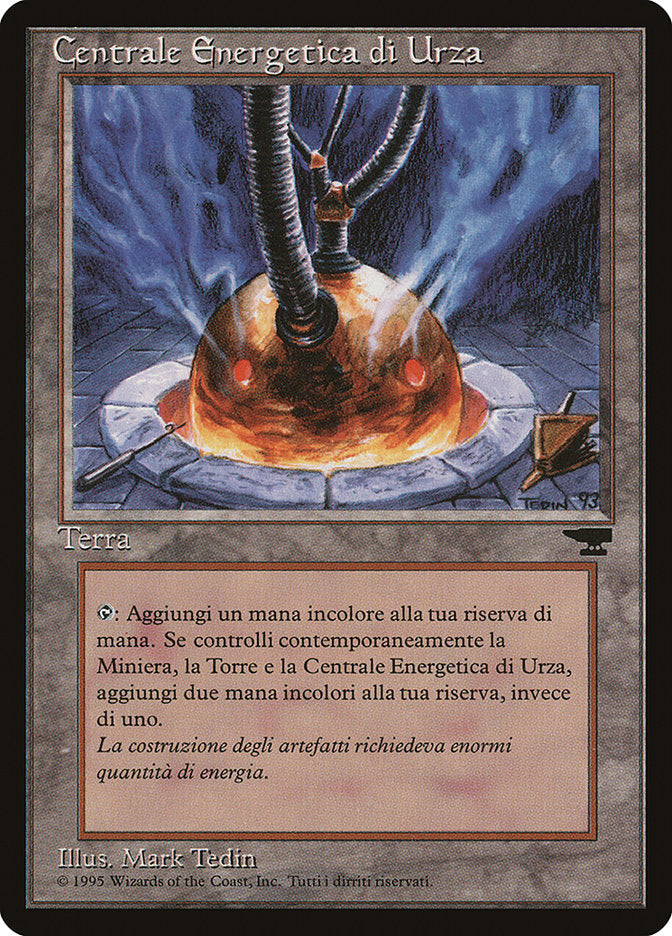 Urza's Power Plant (Columns) (Italian) - "Centrale Energetica di Urza" [Rinascimento] | Silver Goblin