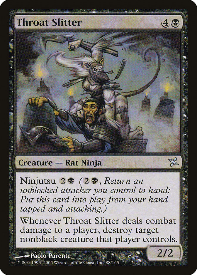 Throat Slitter [Betrayers of Kamigawa] | Silver Goblin