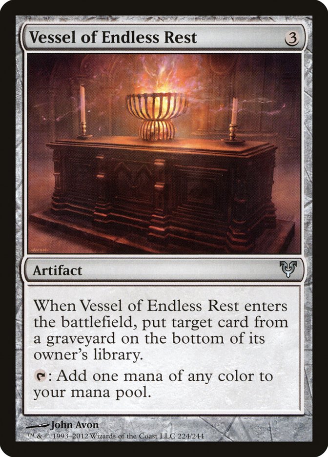 Vessel of Endless Rest [Avacyn Restored] | Silver Goblin