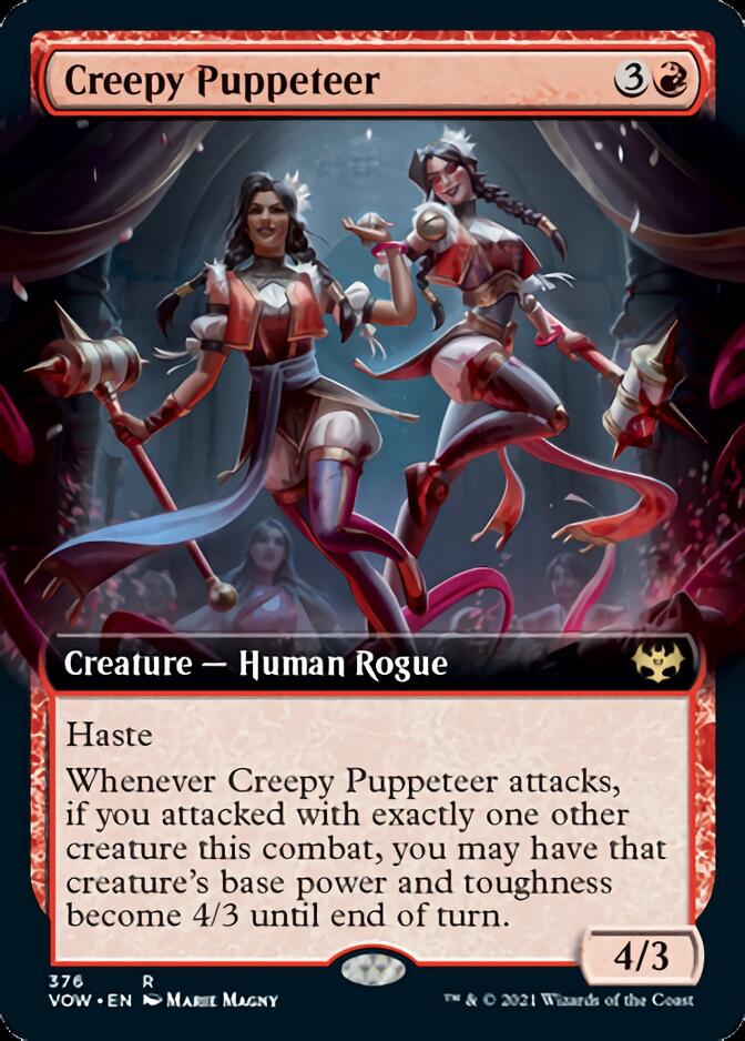 Creepy Puppeteer (Extended Art) [Innistrad: Crimson Vow] | Silver Goblin