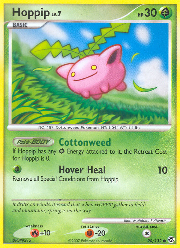 Hoppip (90/132) [Diamond & Pearl: Secret Wonders] | Silver Goblin