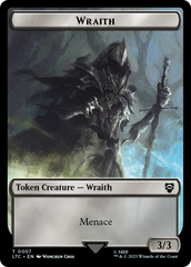 Food // Wraith Double-Sided Token [The Lord of the Rings: Tales of Middle-Earth Commander Tokens] | Silver Goblin