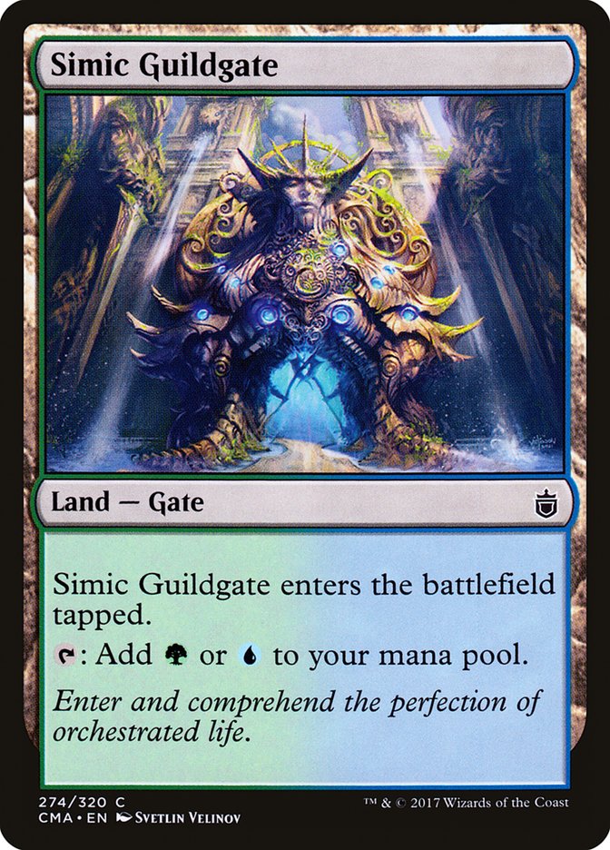Simic Guildgate [Commander Anthology] | Silver Goblin