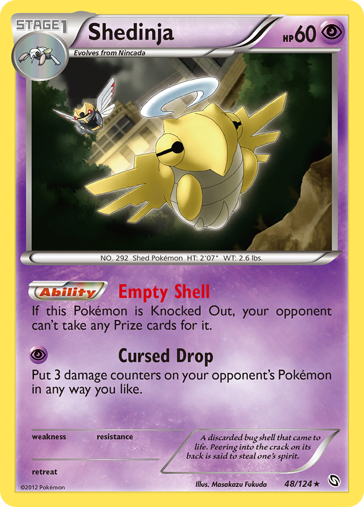 Shedinja (48/124) [Black & White: Dragons Exalted] | Silver Goblin