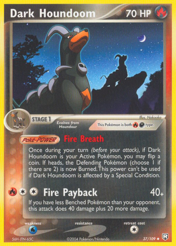 Dark Houndoom (37/109) [EX: Team Rocket Returns] | Silver Goblin