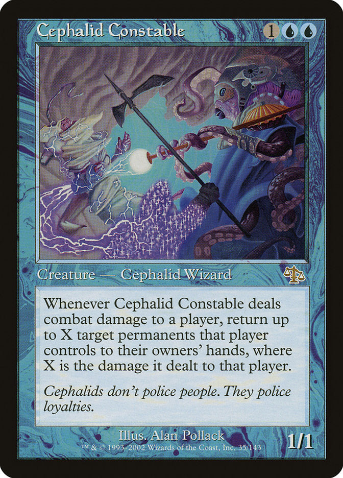 Cephalid Constable [Judgment] | Silver Goblin
