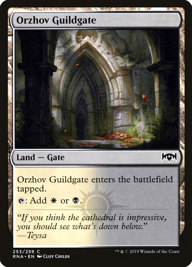Orzhov Guildgate (253/259) [Ravnica Allegiance] | Silver Goblin
