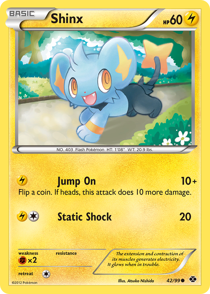 Shinx (42/99) [Black & White: Next Destinies] | Silver Goblin