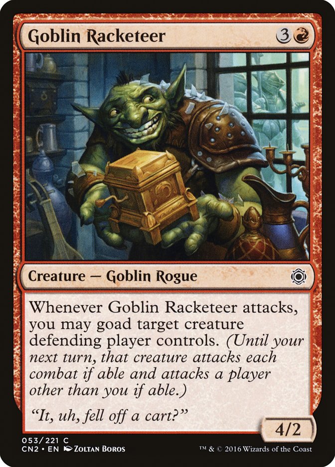 Goblin Racketeer [Conspiracy: Take the Crown] | Silver Goblin