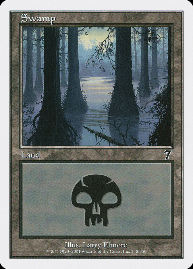 Swamp (348) [Seventh Edition] | Silver Goblin