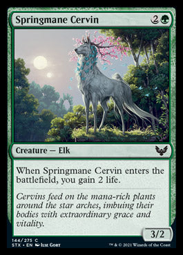 Springmane Cervin [Strixhaven: School of Mages] | Silver Goblin
