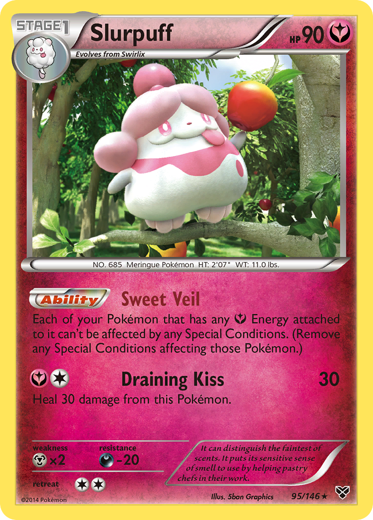 Slurpuff (95/146) [XY: Base Set] | Silver Goblin