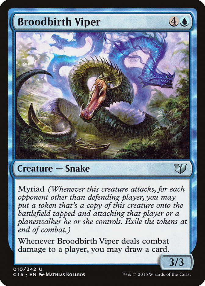 Broodbirth Viper [Commander 2015] | Silver Goblin