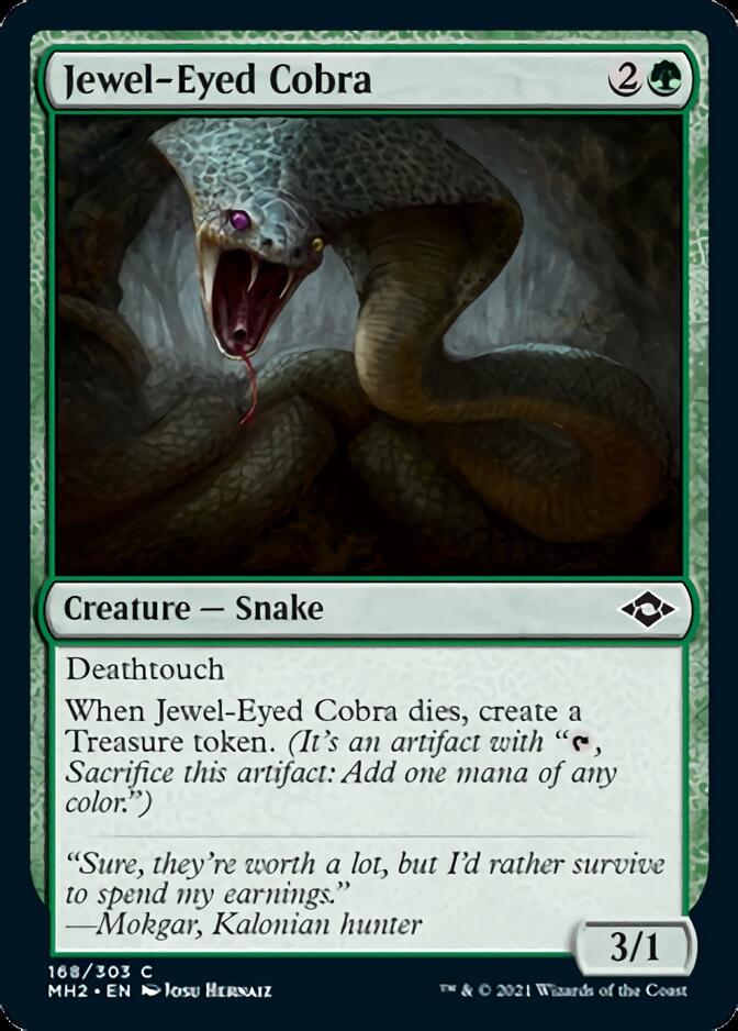 Jewel-Eyed Cobra [Modern Horizons 2] | Silver Goblin