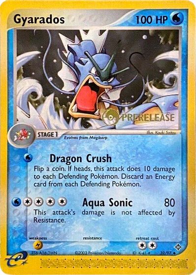 Gyarados (32/97) (Prerelease Promo) [EX: Dragon] | Silver Goblin