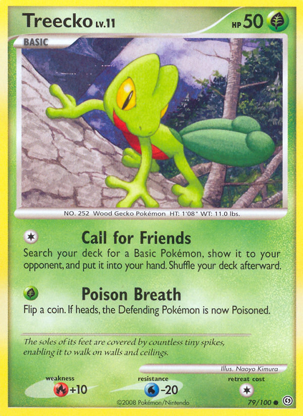 Treecko (79/100) [Diamond & Pearl: Stormfront] | Silver Goblin