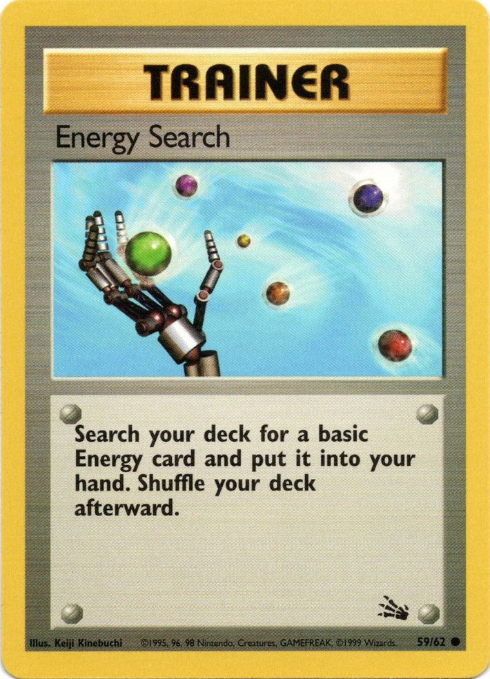 Energy Search (59/62) [Fossil Unlimited] | Silver Goblin