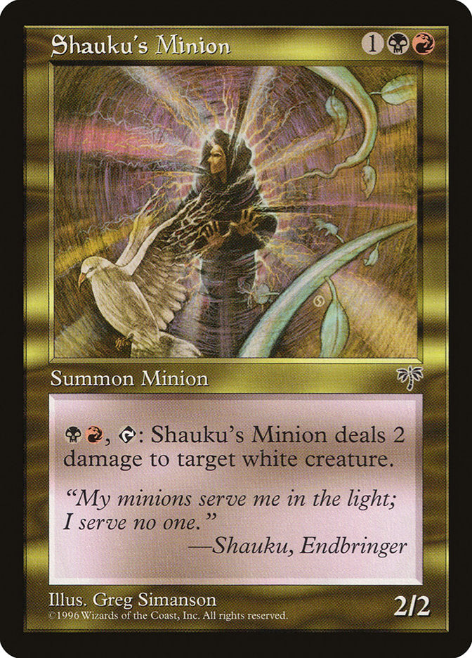 Shauku's Minion [Mirage] | Silver Goblin