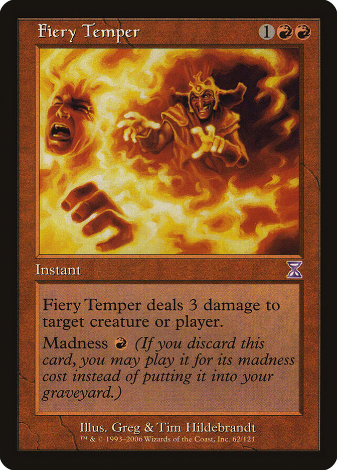 Fiery Temper [Time Spiral Timeshifted] | Silver Goblin