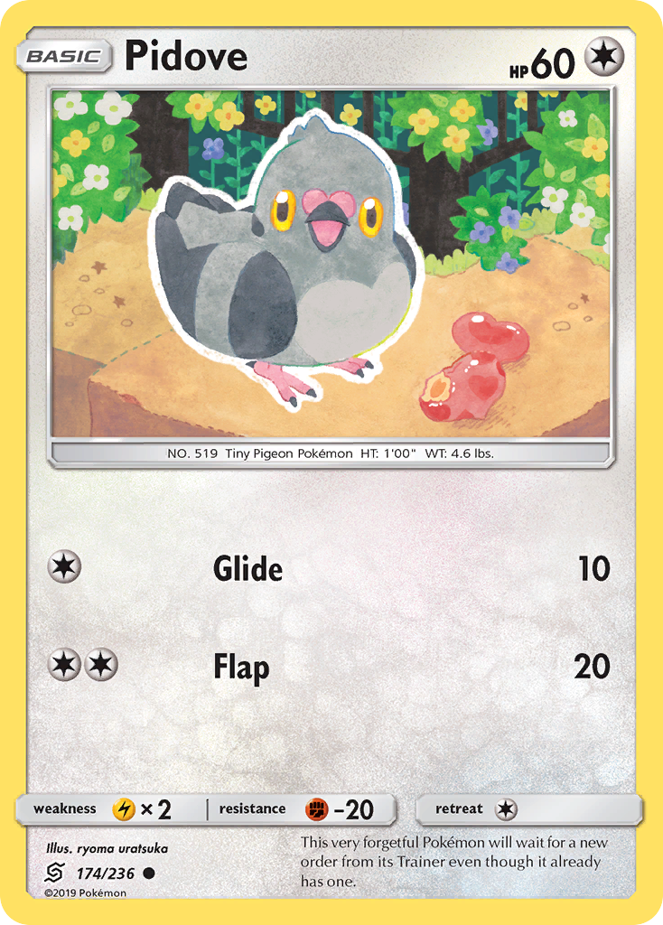 Pidove (174/236) [Sun & Moon: Unified Minds] | Silver Goblin