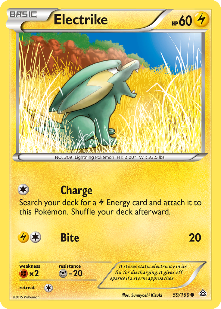 Electrike (59/160) [XY: Primal Clash] | Silver Goblin